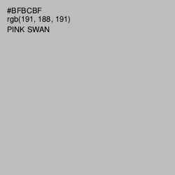#BFBCBF - Pink Swan Color Image